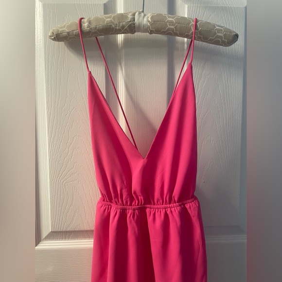 Revolve hot pink mini dress - Picture 4 of 13